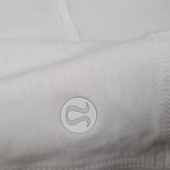 Lululemon All Yours Cotton T-Shirt White Size 4 - Picture 6 of 8
